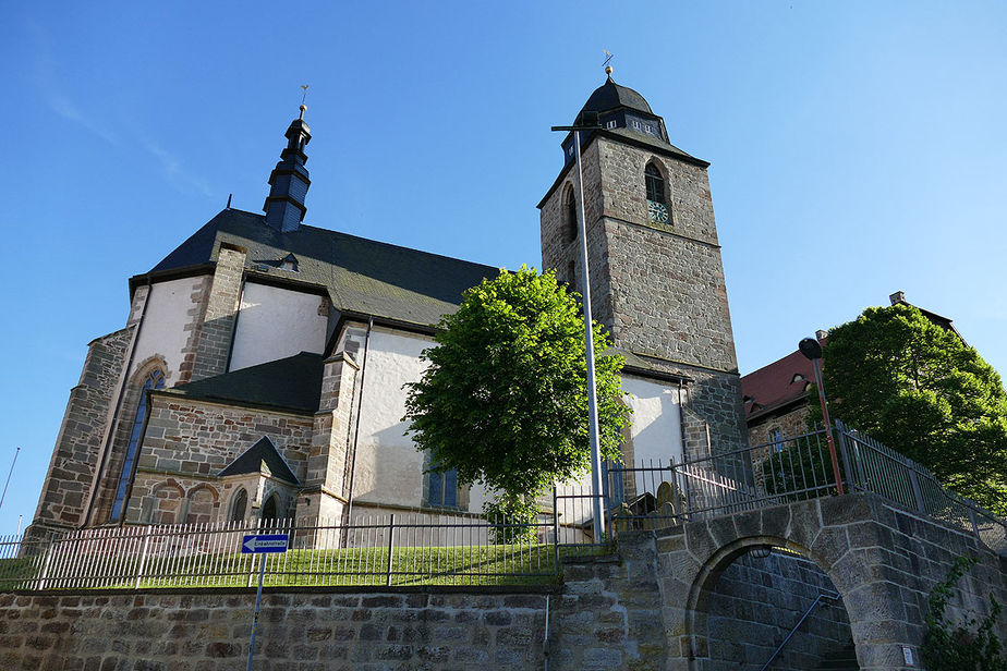 Traditionelles Kirchturmblasen der Naumburger Stadtkapelle